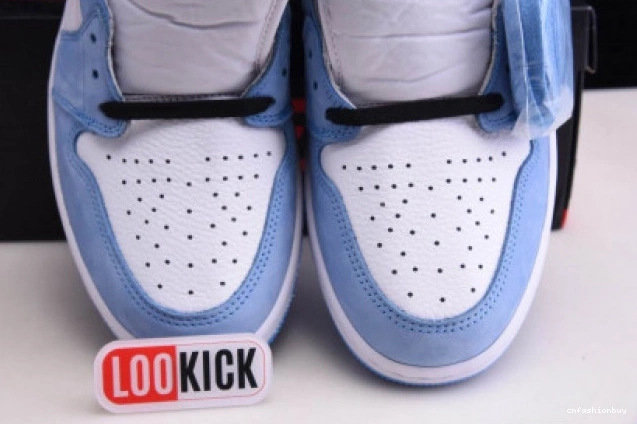 BLUE 1 WHITE HIGH BLACK UNIVERSITY 555088-134 JORDAN AIR RETRO 1210